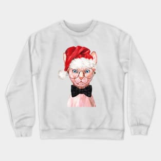 Christmas Sphynx Crewneck Sweatshirt